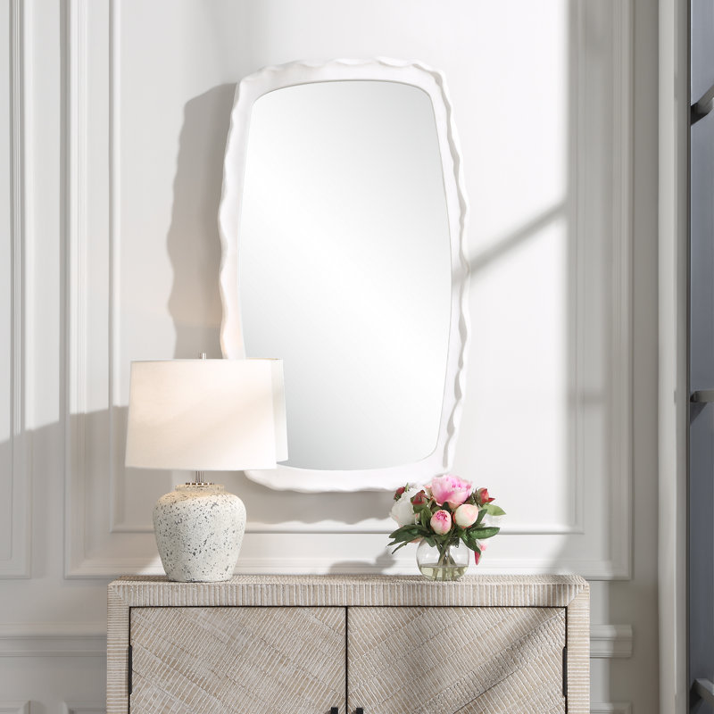 Ladaysha Iron Irregular Wall Mirror