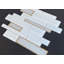Random Sized Glass Linear Mosaic Wall Tile