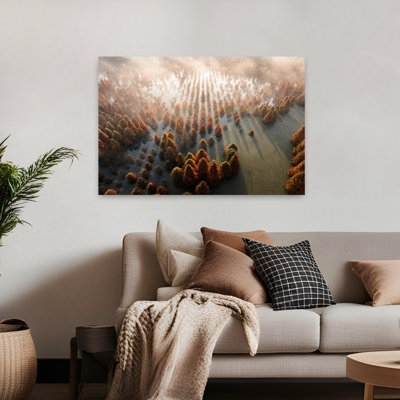 Vers la lumière, art mural contemporain abstrait