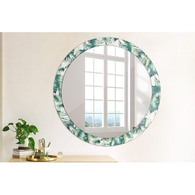 Huldar Glass Flat Wall Mirror