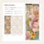 Papier peint floral rétro classique