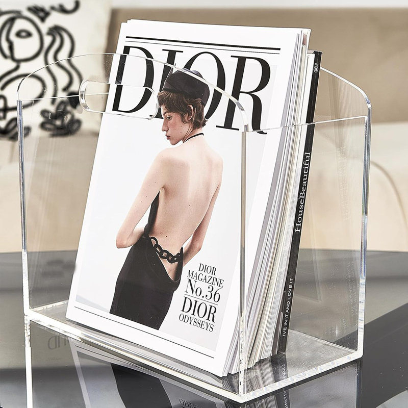 Porte-revues - Porte-revues transparent, journal ...
