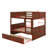 Full Over Full Bunk Bed With Trundle-1155272284