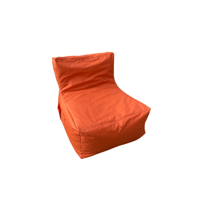 Fauteuil à billes, Polyester orange