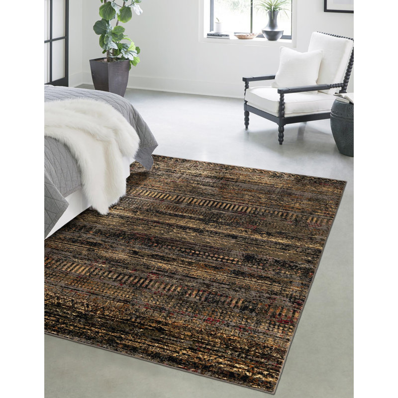 Blakely In Polypropylene Woven by the Quigley Machine, Rectangle 6'1" x 9'