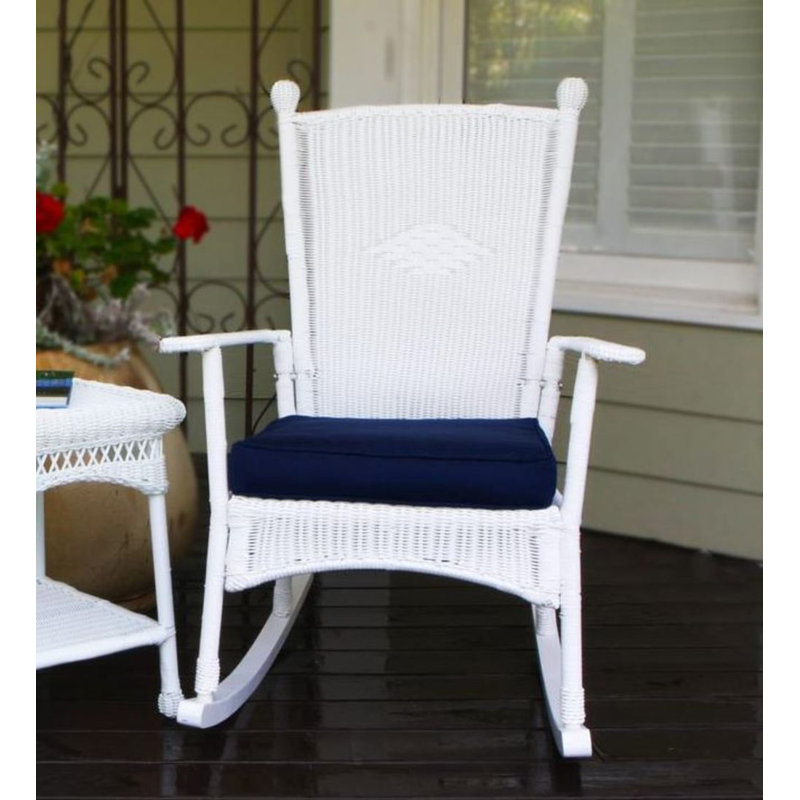 Chaise berçante Portside II, Blanc