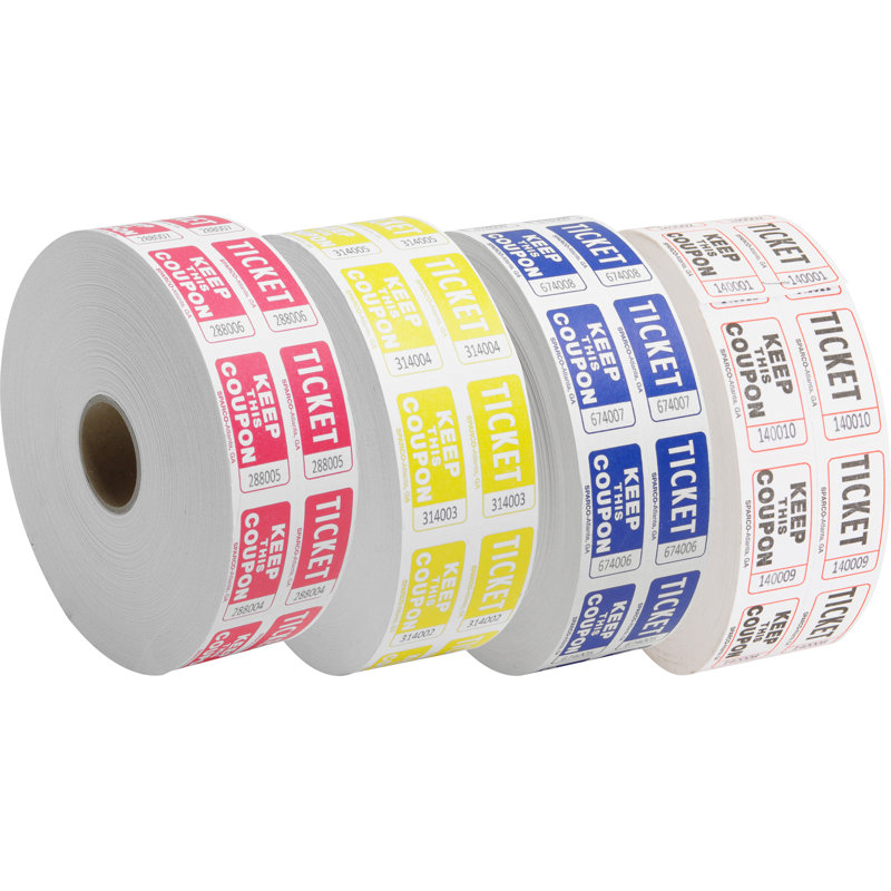 Ticket Roll, Double Coupon