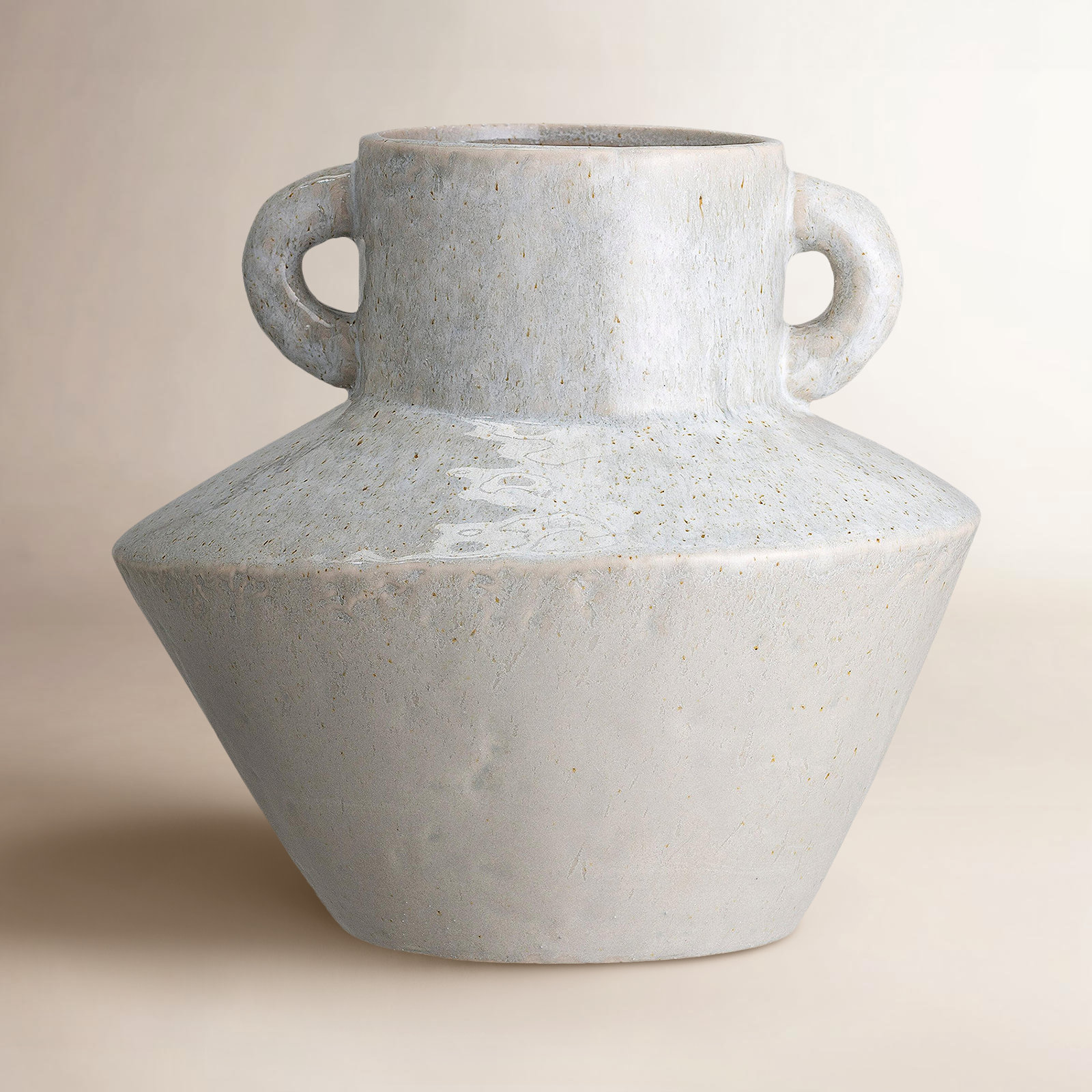 8.25'' Stoneware Table Vase, Gray