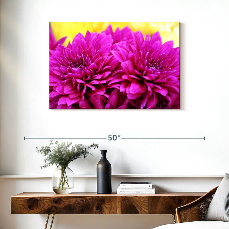 Harnek Hot Pink Mums, H 24 po x l 36 po