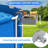 2Pack Poolside Storage Basket,Above Ground Pool Accessories,Stretchable Pool Toy Basket With Pool Cup Holder,Poolside Storage For Most Frame Pools,Grey