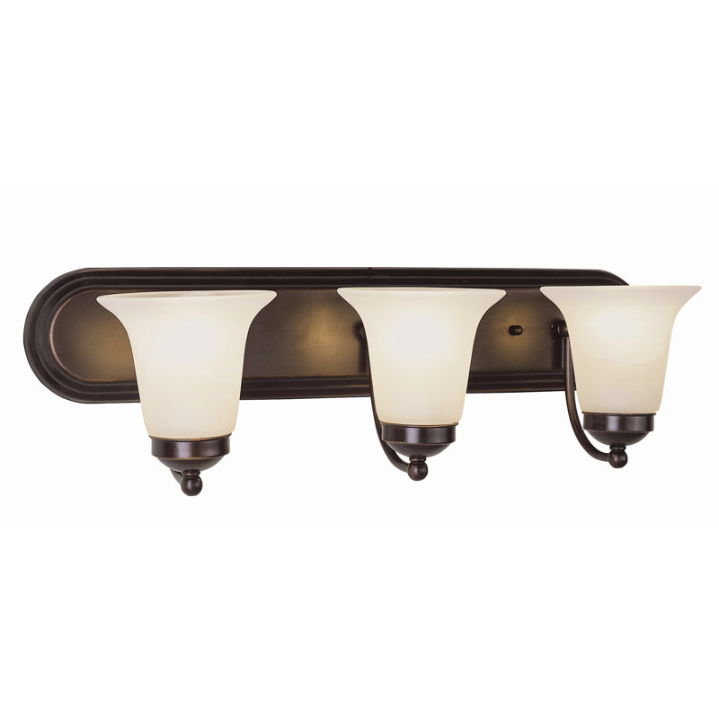 Brodhead 3 - Light Dimmable Vanity Light, Rubbed Oil Bronze