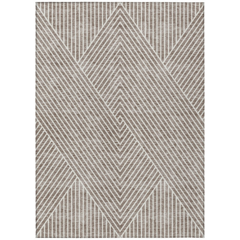 Pentagia Area Rug, Rectangle 9' x 12'