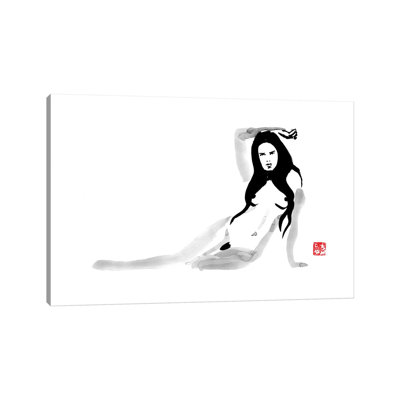 Laying Nude by Péchane - Print on Canvas