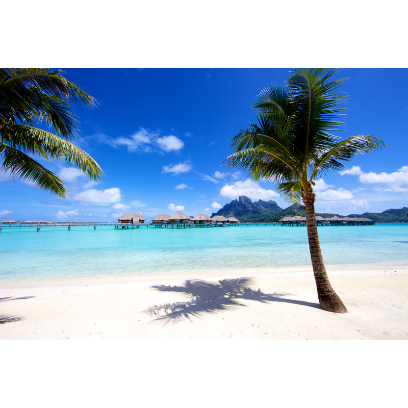 Des vacances à Tahiti par Ekash, H 12 po x l 18 po
