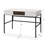 Verster Black Finish Writing Desk W/USB-1930162525