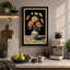 Chrysanthemum Arrangement Botanical - Wrapped Canvas-125269222-125269224