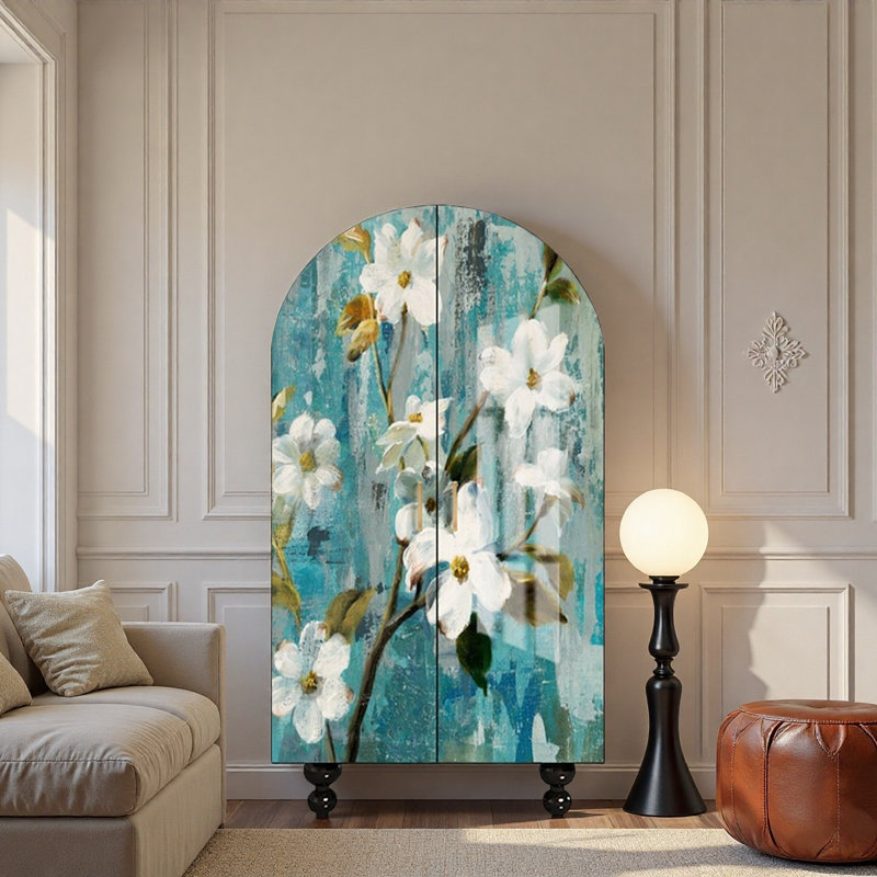 Armoire française rétro multifonctionnelle