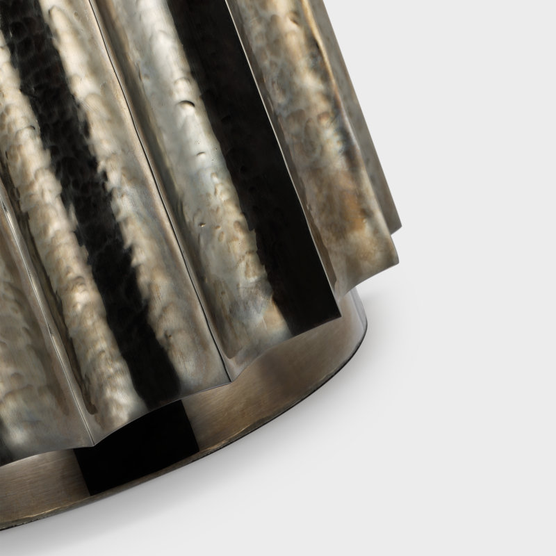 Kolber Table Lamp, Butler's Silver