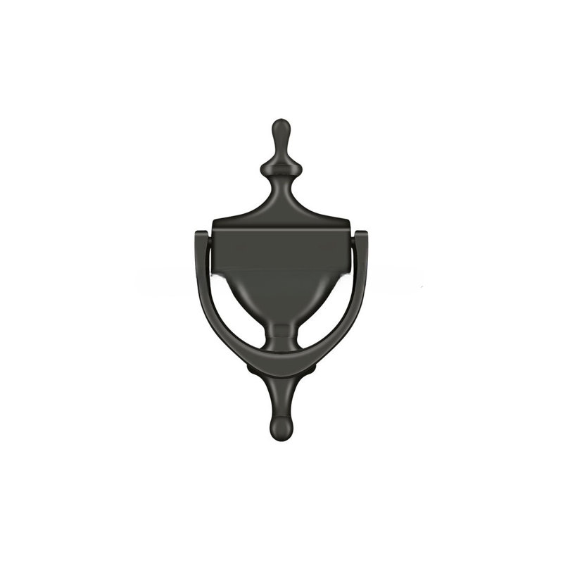 Victorian Brass Door Knocker, Oil-Rubber Bronze
