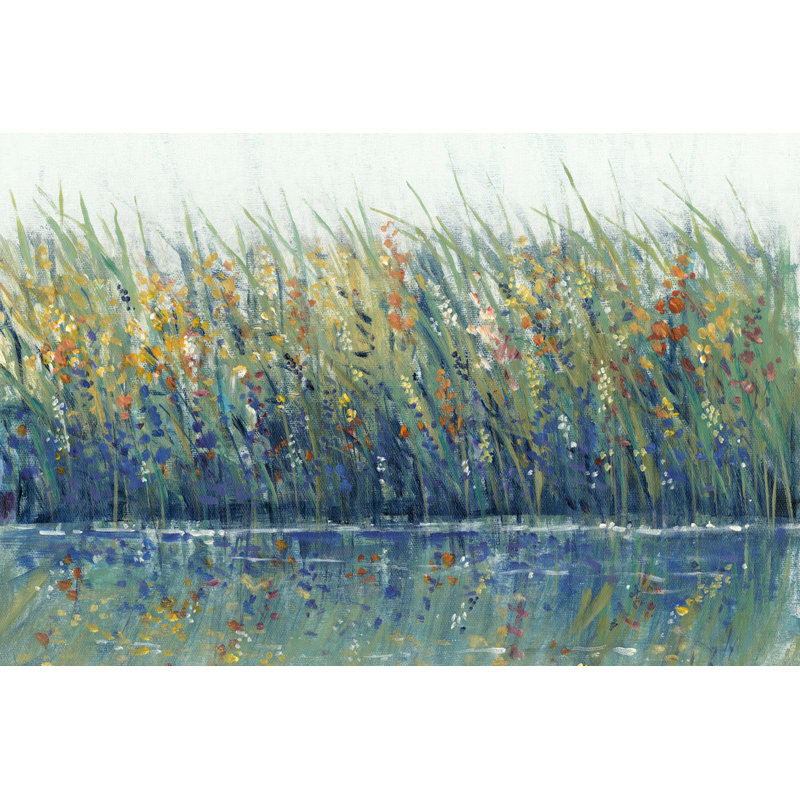 Wildflower Reflection I by Timothy O' Toole - Wrapped Canvas Painting, 51cm H x 76cm W, Paper Print