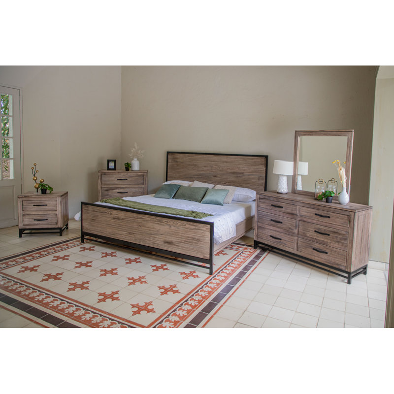 Kentrel Blacksmith Nightstand 2 Drawers