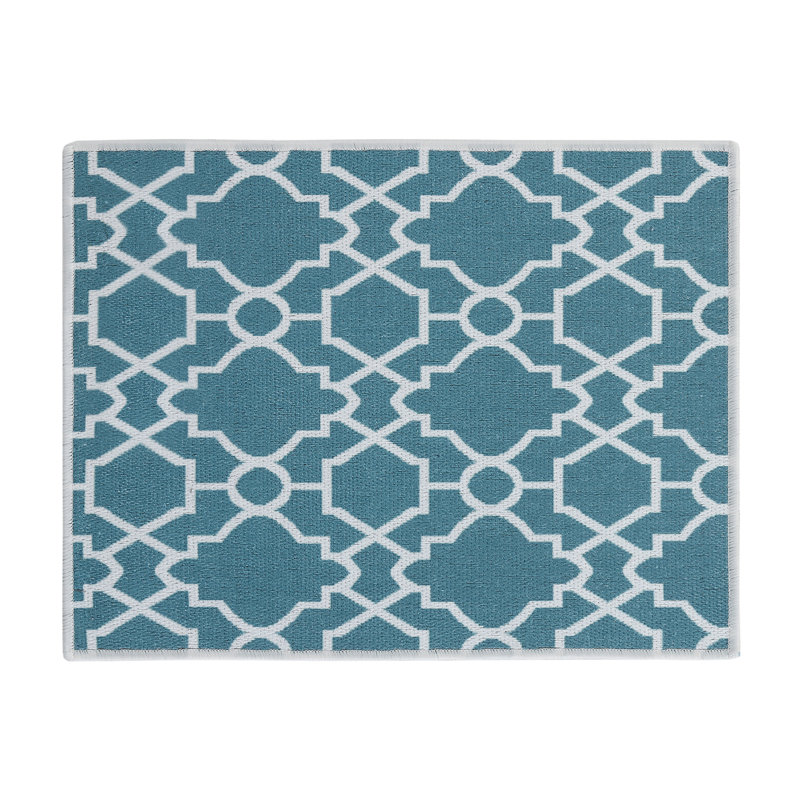 Tapis de séchage super absorbant, Bleu sarcelle