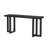 Hanni Geometric Console Table with Solid Pine Legs-108828766