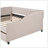Upholstered Daybed With Two Drawers, Wood Slat Support, Full Size-1885924603