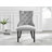 Tierra Modern Glass & Metal Extendable Dining Table Set & 4 Luxury Upholstered Velvet Dining Chairs