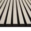 Nivaldo 60cm x 120cm Wall Paneling in Matte Black/ Brown (4-pack)-692256664-692256667