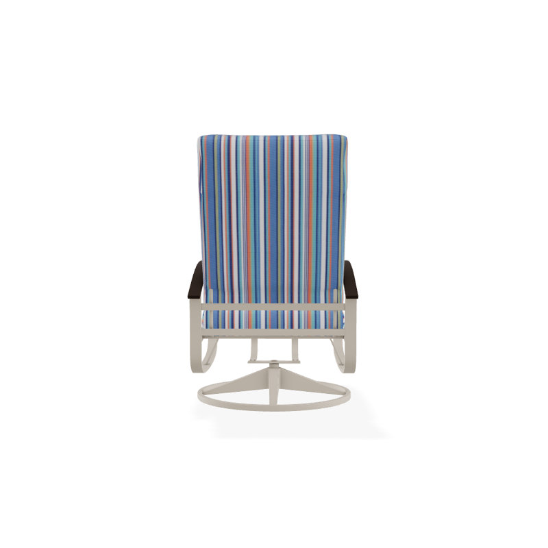 Belle Isle Outdoor Swivel Lounge Chair, Textured Kona, Yellow 43A, Kona P10
