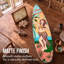 Planche de surf Kersh Aloha Hawaii Hula Girl, plaque murale, 60 po x 15 po