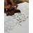 Square Christmas Tablecloth - Red and Green Floral-114855630