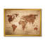 Ancienne carte du monde VII - reproduction d'art sur toile-59625119-59625135