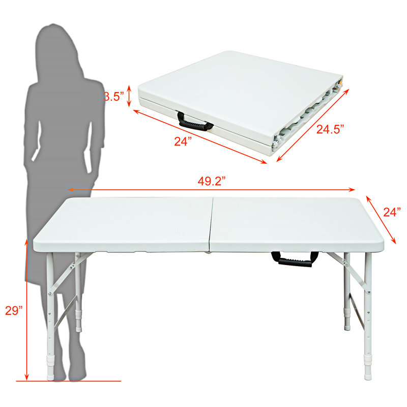 Table de camping portable pliante