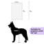 Panneaux de enclos pour chien multi-tailles en métal avec 1 porte-122273254-122273259