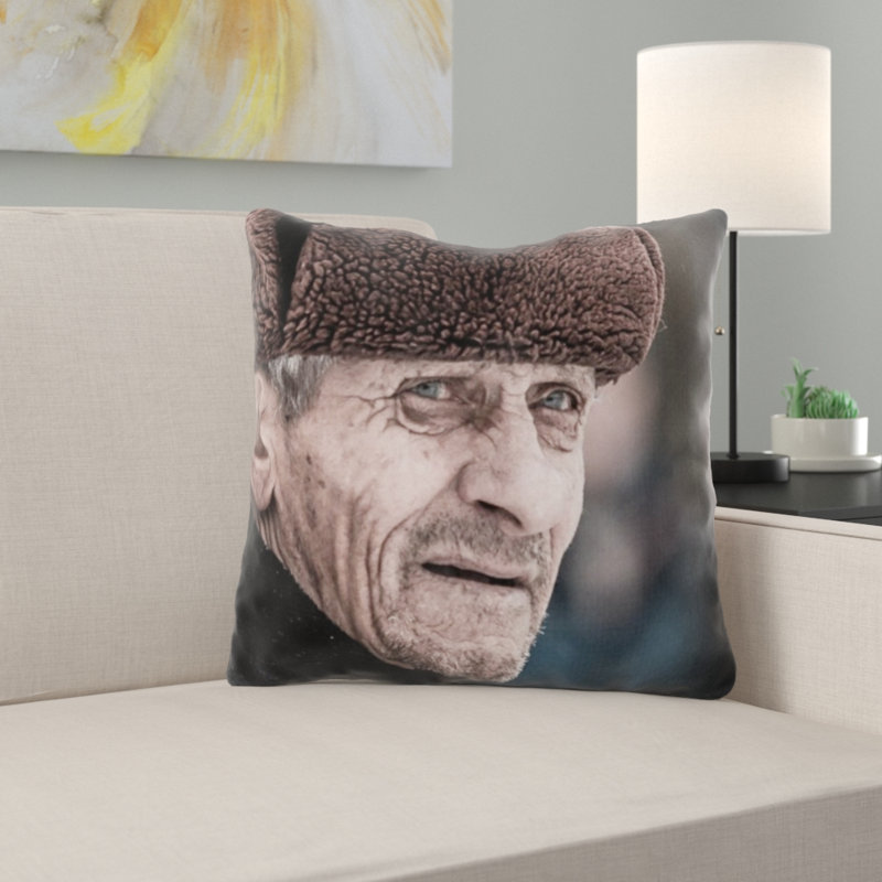 Microsuede Throw Pillow
