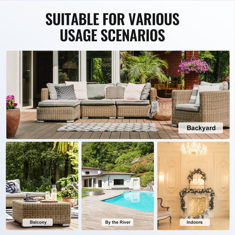 Clear Tempered Glass Wind Guard for Fire Pit Table