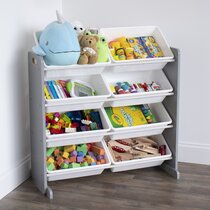 Isabelle & Max™ Milas Manufactured Wood Toy Organizer with Bins