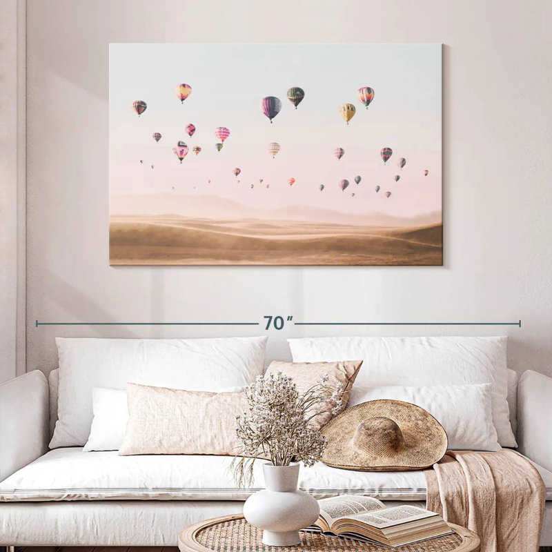 Mehar Air Balloons, 32" H x 48" W