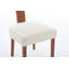 Modern Armless Dining Chairs Set of 2 - Curved Wingback Design with Solid Wood Legs and Linen Upholstery-163924289