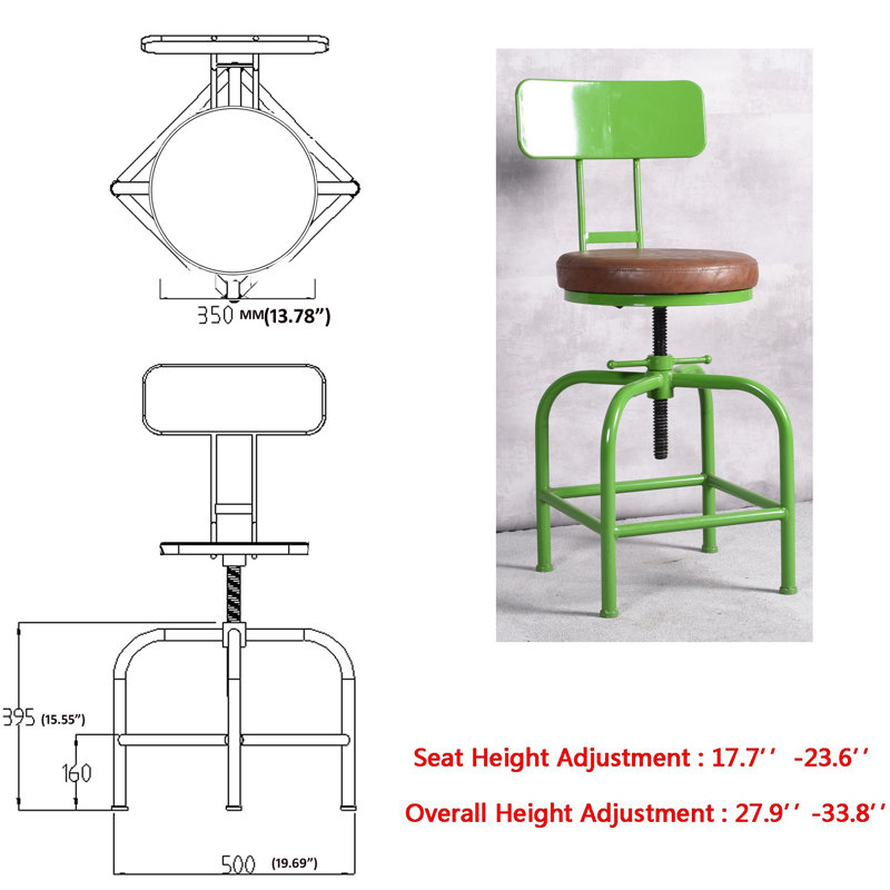 Tabouret de comptoir Jasneet