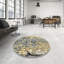 Tapis jaune clair / gris Consida-116281194