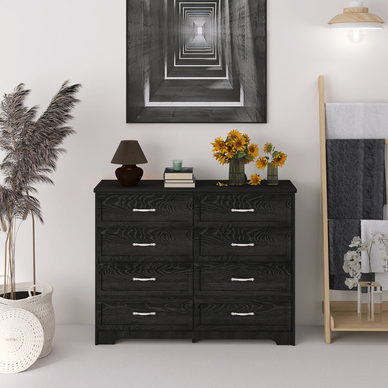 Commode avec commode à 8 tiroirs Modern