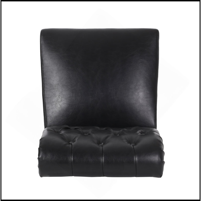 Ensemble de 2 chaises roulantes Broxton touffeté à manger KD MP2