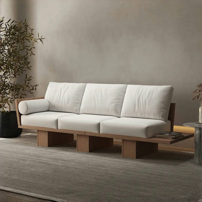 Modern Simple Solid Wood Sofa