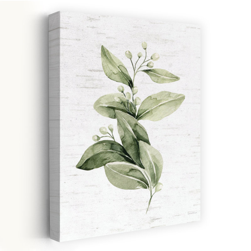 Leafy Retreat 5, art naturel contemporain, H 24 po x l 16 po