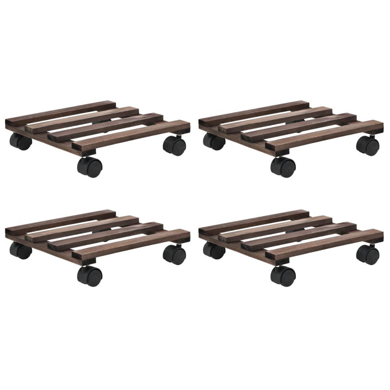 Wood Caddy Plant Stand
