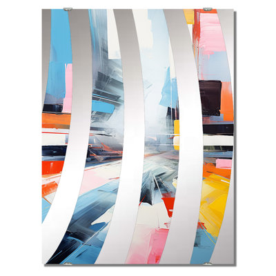 Sundaram - Abstract Collages Decorative Wall Mirrors MIR135830