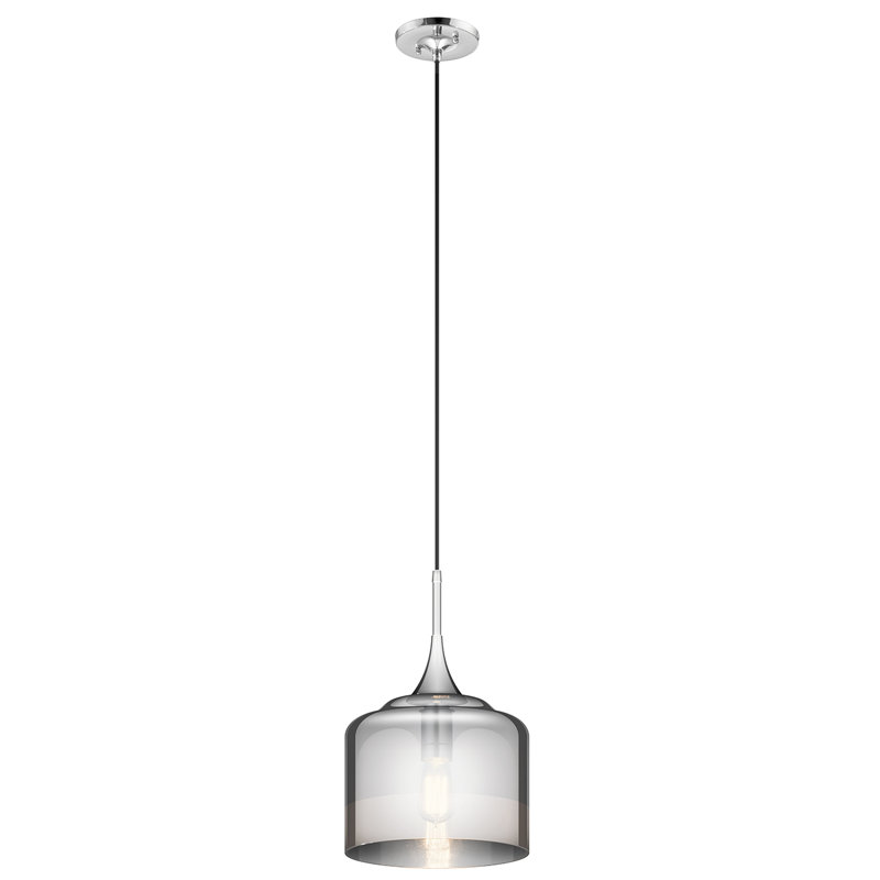 Luminaire suspendu tambour simple à 1 lumière Grassingt